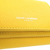 Saint Laurent Grained Leather Trifold Small Wallet Secondhand