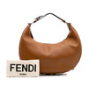 Fendi Medium Leather Fendigraphy Hobo Secondhand
