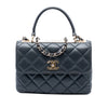 Chanel Small Quilted Lambskin Trendy CC Top Handle Flap Secondhand