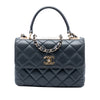 Chanel Small Quilted Lambskin Trendy CC Top Handle Flap Secondhand