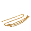 Chanel Gold Plated Quilted Triple CC Chain Belt Secondhand