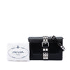 Prada City Calfskin and Saffiano Studded Elektra Crossbody Secondhand