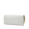 Prada Saffiano Lux Wallet On Chain Secondhand