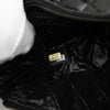 Chanel Small Quilted Crinkled Patent O Case Clutch Secondhand
