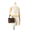 Burberry Leather and Suede Handbag Secondhand