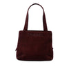 Chanel Suede LAX Logo Tote Secondhand