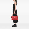 Balenciaga Lambskin Trimmed Canvas Motocross City Giant 12 Satchel Secondhand