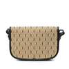Saint Laurent Medium Canvas Monogram All Over Crossbody Secondhand