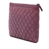 Chanel Medium Quilted Lambskin Boy O Case Clutch Secondhand