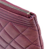 Chanel Medium Quilted Lambskin Boy O Case Clutch Secondhand