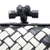 Bottega Veneta Canvas and :Leather Intrecciato Knot Clutch Secondhand