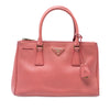Prada Small Saffiano Lux Galleria Double Zip Satchel Secondhand
