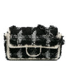 Chanel Mini Rectangular Classic Tweed Tartan Single Flap Secondhand