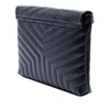 Saint Laurent Matelasse Calfskin Monogram LouLou Document Clutch Secondhand