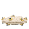 Bottega Veneta Baby Lambskin Intrecciato Floral Sardine Secondhand