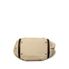Burberry Leather Trimmed Canvas Tote Secondhand