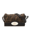 Fendi Zucca Canvas Selleria Crossbody Secondhand