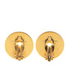 Secondhand Hermès Gold Plated Bijouterie Fantaisie Clou De Selle Clip On Earrings