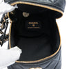 Chanel CC Quilted Lambskin Cube Wristlet Vanity Case Secondhand