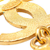 Secondhand Chanel Gold Plated CC Medallion Brooch
