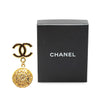 Secondhand Chanel Gold Plated CC Medallion Brooch