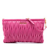 Miu Miu Matelasse Nappa Frame Clutch with Strap Secondhand