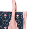 Gucci Mini GG Denim Interlocking G Flowers Tote Secondhand