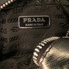 Prada Mini Metallic Saffiano Top Handle Bag Charm Secondhand