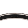 Hermès Narrow Chaine d Ancre Enamel Bangle 62 Secondhand