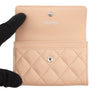 Chanel CC Quilted Caviar Card Holder Secondhand