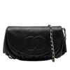 Chanel CC Caviar Half Moon Wallet on Chain Secondhand