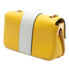 Fendi Mini Bicolor Nappa Apolo Chain Baguette Shoulder Bag Secondhand