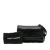 Saint Laurent Baby Crocodile Embossed Leather Monogram Niki Shoulder Bag Secondhand