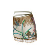 Secondhand Roberto Cavalli Net Wrap Mini Skirt - '00s
