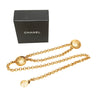 Chanel Gold Plated Medallion Chain Belt Secondhand