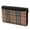 Burberry House Check Canvas and Leather Hannah Wallet on Strap Secondhand