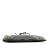 Secondhand Balenciaga Chevre Motocross Metallic Edge Clutch