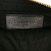 Secondhand Balenciaga Chevre Motocross Metallic Edge Clutch