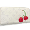 Louis Vuitton Takashi Murakami Monogram Cherry Zippy Wallet Secondhand