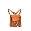 Chloé Mini Calfskin and Suede Faye Backpack Secondhand