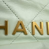Chanel Mini Shiny Calfskin 22 Handbag Secondhand