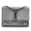 Saint Laurent Medium Denim Monogram Sunset Crossbody Secondhand