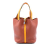 Hermès Bicolor Clemence and Swift Picotin Lock 22 Secondhand