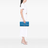 Chanel CC Chevron Lambskin Fold Over Clutch Secondhand