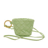 Bottega Veneta Nappa Intrecciato Cup Coin Pouch with Strap Secondhand