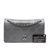 Chanel Medium Embossed Calfskin Propeller Flap Secondhand