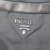 Prada Metallic Leather Trimmed Tessuto Tote Secondhand