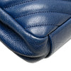 Secondhand Saint Laurent Medium Monogram Chevron Sheepskin College Bag