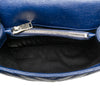 Secondhand Saint Laurent Medium Monogram Chevron Sheepskin College Bag