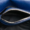 Secondhand Saint Laurent Medium Monogram Chevron Sheepskin College Bag